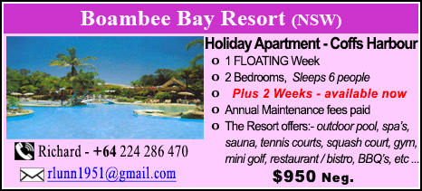 Boambee Bay Resort - $950