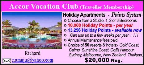Accor Vacation Club - $3500