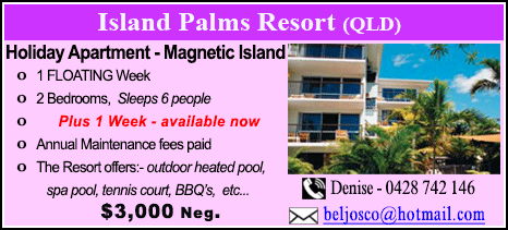 Island Palms Resort - $3000