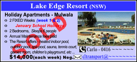 Lake Edge Resort - $14000 - SOLD