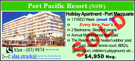 Port Pacific Resort - $4950 - SOLD