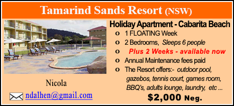 Tamarind Sands Resort - $2000