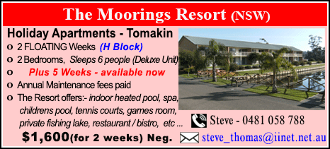 The Moorings Resort - $1600