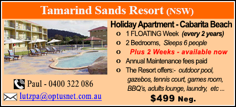 Tamarind Sands Resort - $499