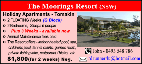 The Moorings Resort - $1800