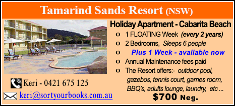 Tamarind Sands Resort - $700