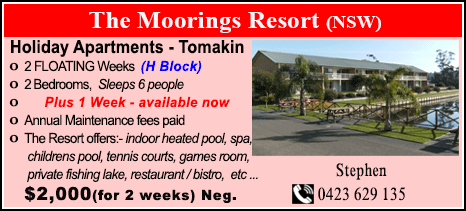 The Moorings Resort - $2000