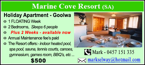 Marine Cove Resort - $500