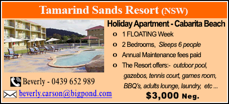 Tamarind Sands Resort - $3000